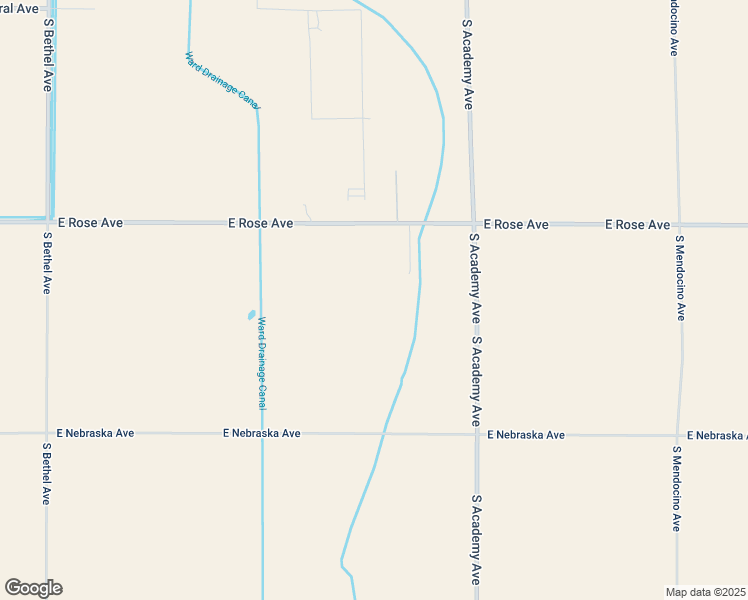 map of restaurants, bars, coffee shops, grocery stores, and more near 12545 East Rose Avenue in Selma