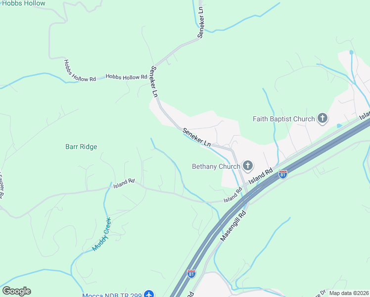 map of restaurants, bars, coffee shops, grocery stores, and more near 516 Seneker Lane in Blountville