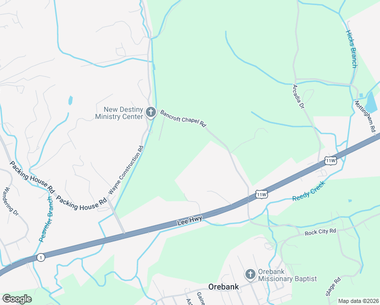 map of restaurants, bars, coffee shops, grocery stores, and more near 141 Bancroft Private Drive in Kingsport