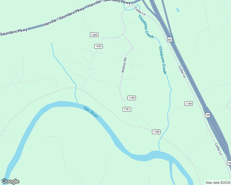 map of restaurants, bars, coffee shops, grocery stores, and more near 220 Walnut Road in Danville