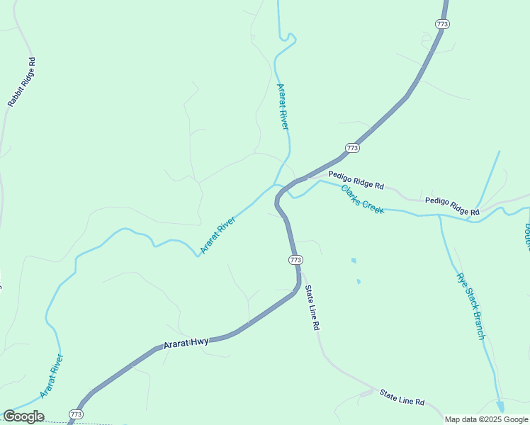 map of restaurants, bars, coffee shops, grocery stores, and more near 1509 Ararat Highway in Ararat