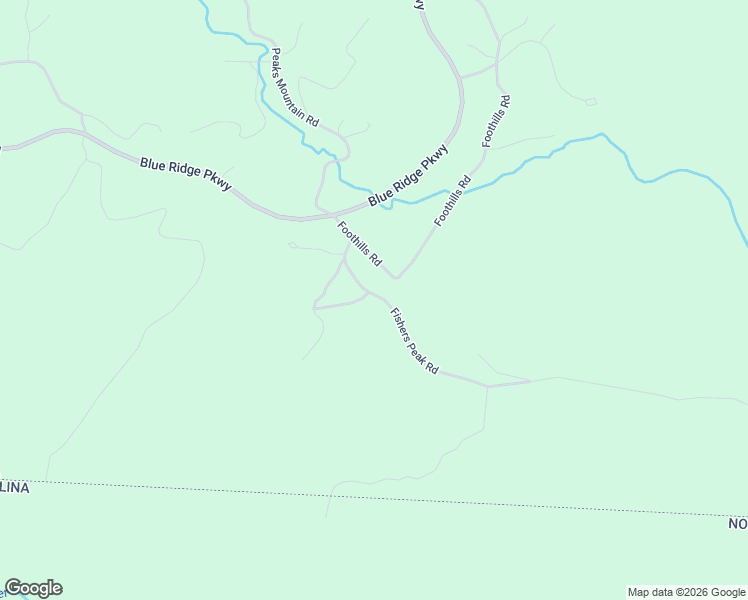 map of restaurants, bars, coffee shops, grocery stores, and more near 80 Fishers Peak Road in Galax