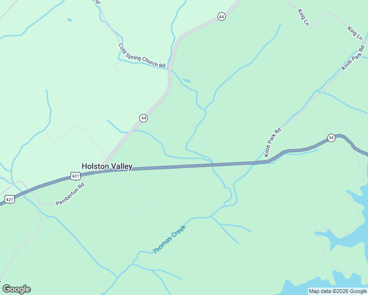 map of restaurants, bars, coffee shops, grocery stores, and more near 4981 U.S. 421 Scenic in Bristol