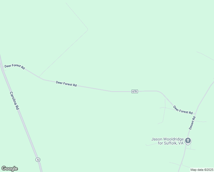 map of restaurants, bars, coffee shops, grocery stores, and more near 4748 Deer Forest Road in Suffolk