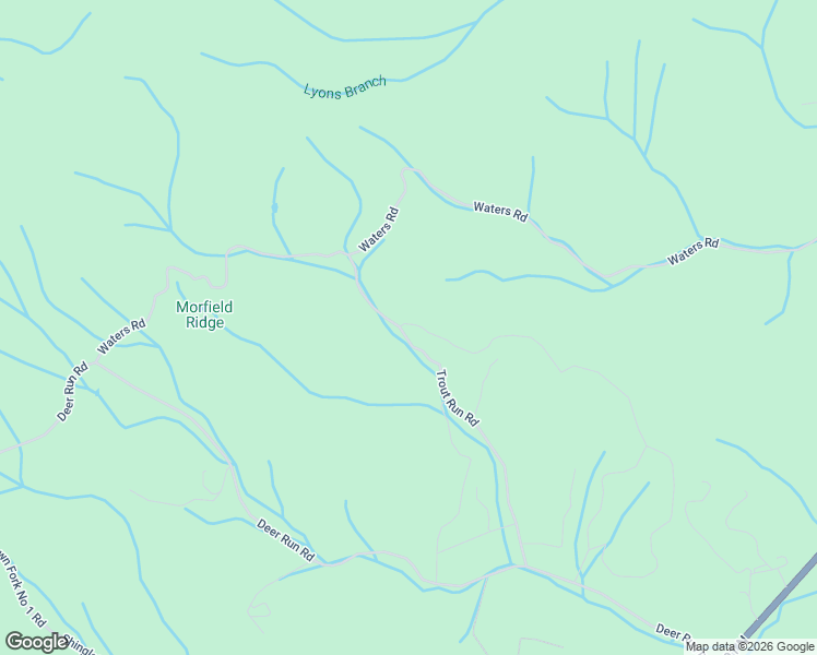 map of restaurants, bars, coffee shops, grocery stores, and more near 750 Trout Run Road in Mountain City