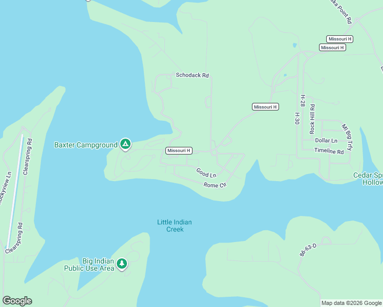 map of restaurants, bars, coffee shops, grocery stores, and more near 123-163 Good Lane in Lampe