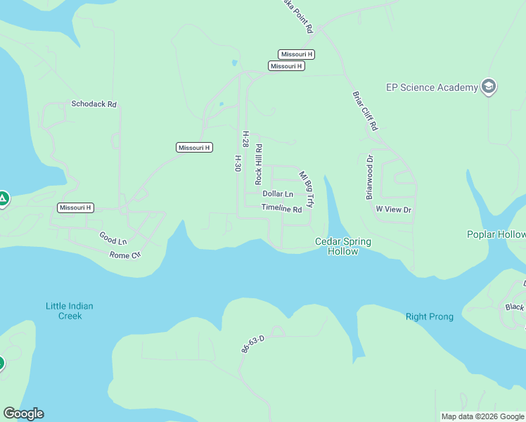 map of restaurants, bars, coffee shops, grocery stores, and more near 629-699 Labradore Lane in Lampe