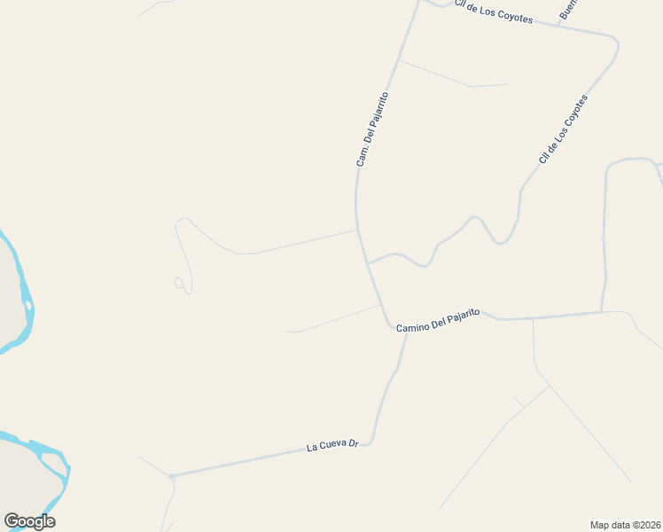 map of restaurants, bars, coffee shops, grocery stores, and more near Redondo Drive in La Jara