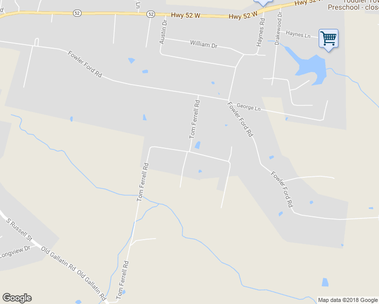 map of restaurants, bars, coffee shops, grocery stores, and more near 326 Tom Ferrell Road in Portland