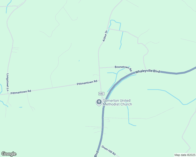 map of restaurants, bars, coffee shops, grocery stores, and more near 8442 Arthur Drive in Suffolk