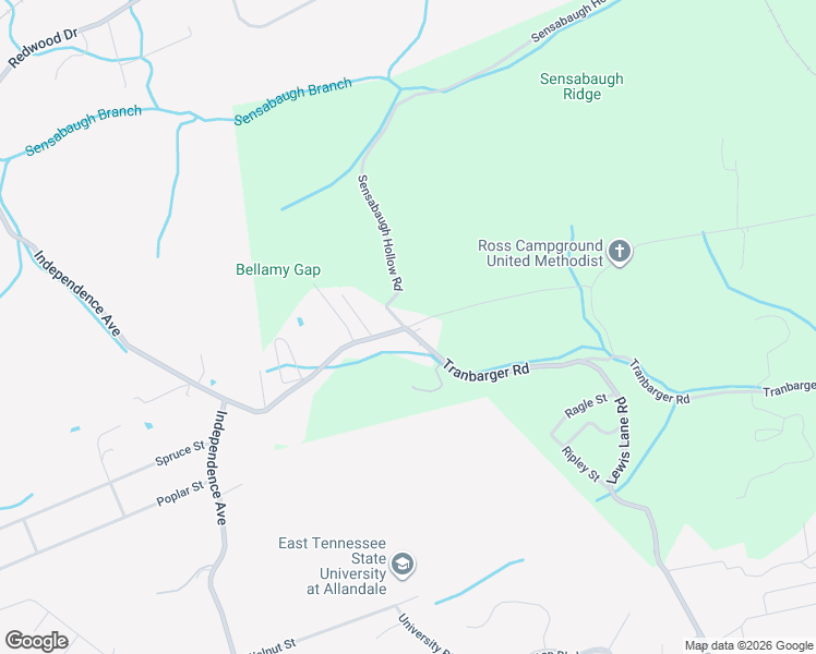 map of restaurants, bars, coffee shops, grocery stores, and more near 307 Tranbarger Road in Church Hill