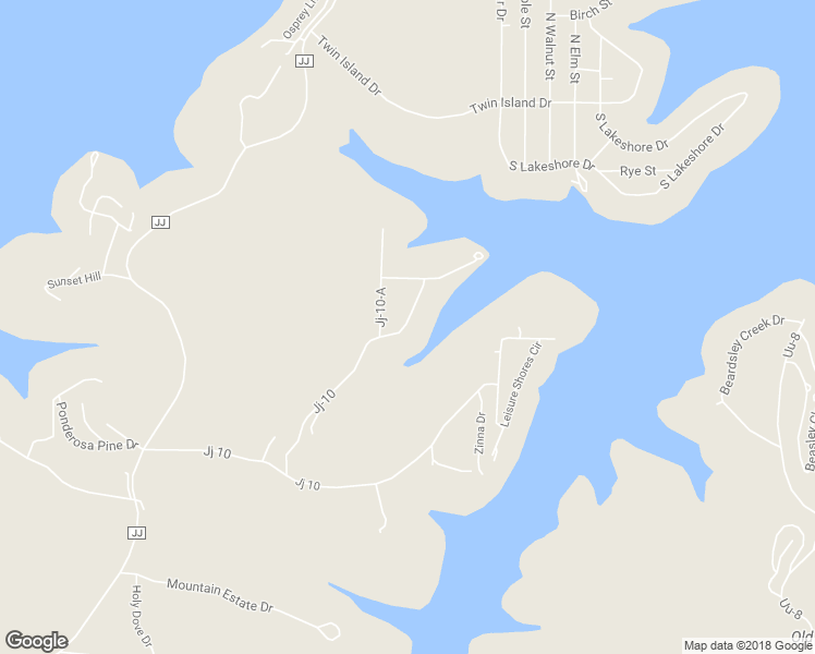 map of restaurants, bars, coffee shops, grocery stores, and more near 219 Jj 10 in Blue Eye