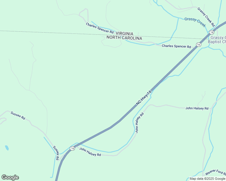 map of restaurants, bars, coffee shops, grocery stores, and more near 1011 John Halsey Road in Grassy Creek
