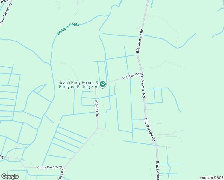 map of restaurants, bars, coffee shops, grocery stores, and more near 2761 West Gibbs Road in Virginia Beach