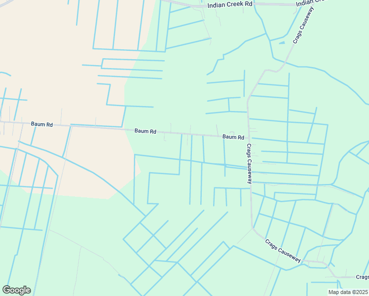 map of restaurants, bars, coffee shops, grocery stores, and more near 3281 Baum Road in Virginia Beach