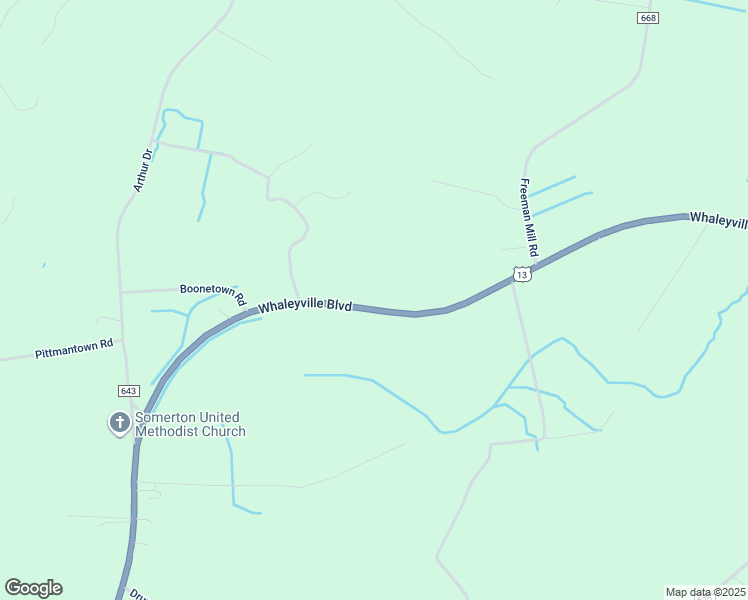 map of restaurants, bars, coffee shops, grocery stores, and more near 8169 U.S. 13 in Suffolk