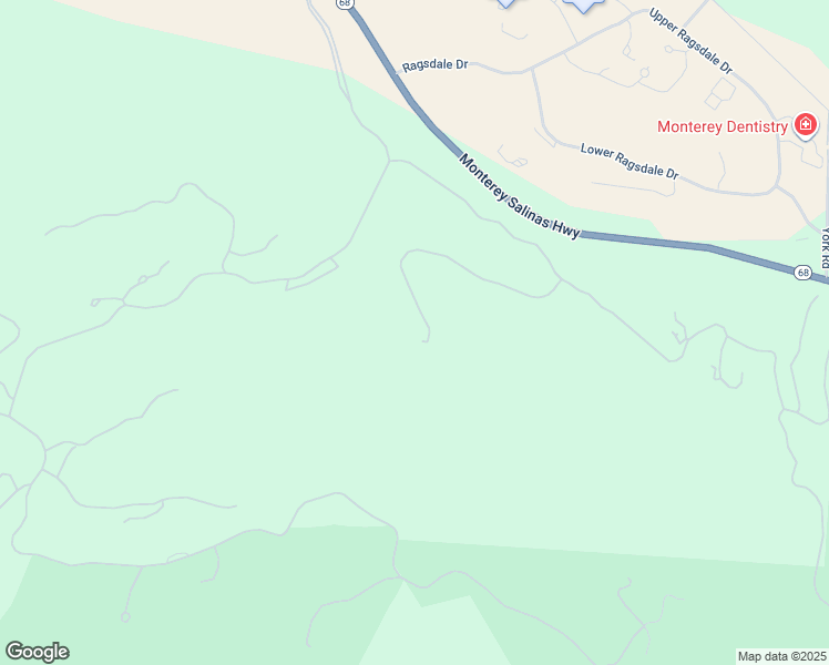 map of restaurants, bars, coffee shops, grocery stores, and more near 8220 Manjares Road in Monterey