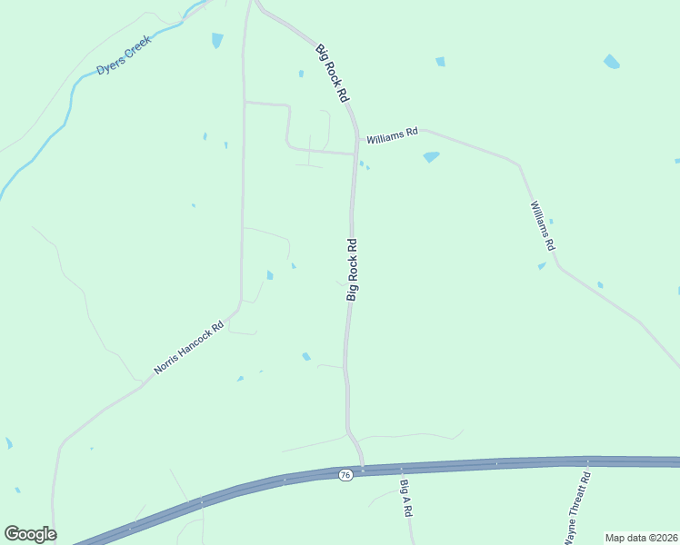 map of restaurants, bars, coffee shops, grocery stores, and more near 227 Big Rock Rd in Big Rock