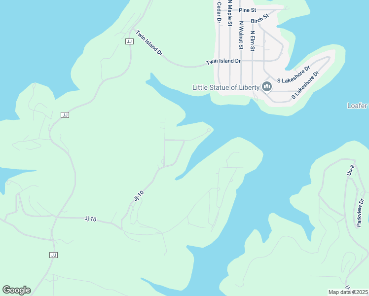 map of restaurants, bars, coffee shops, grocery stores, and more near 180 Morning Side Lane in Blue Eye