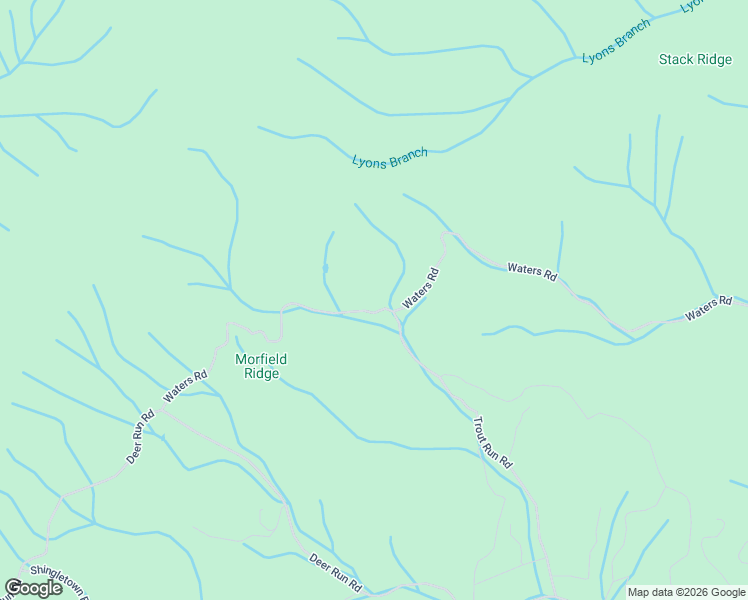 map of restaurants, bars, coffee shops, grocery stores, and more near 2262 Waters Road in Laurel Bloomery
