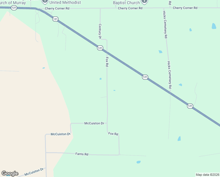 map of restaurants, bars, coffee shops, grocery stores, and more near 2-310 Fox Road in Murray
