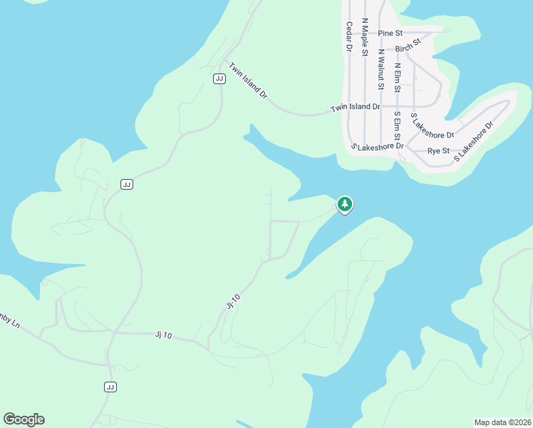 map of restaurants, bars, coffee shops, grocery stores, and more near 153 Evening Side Lane in Blue Eye