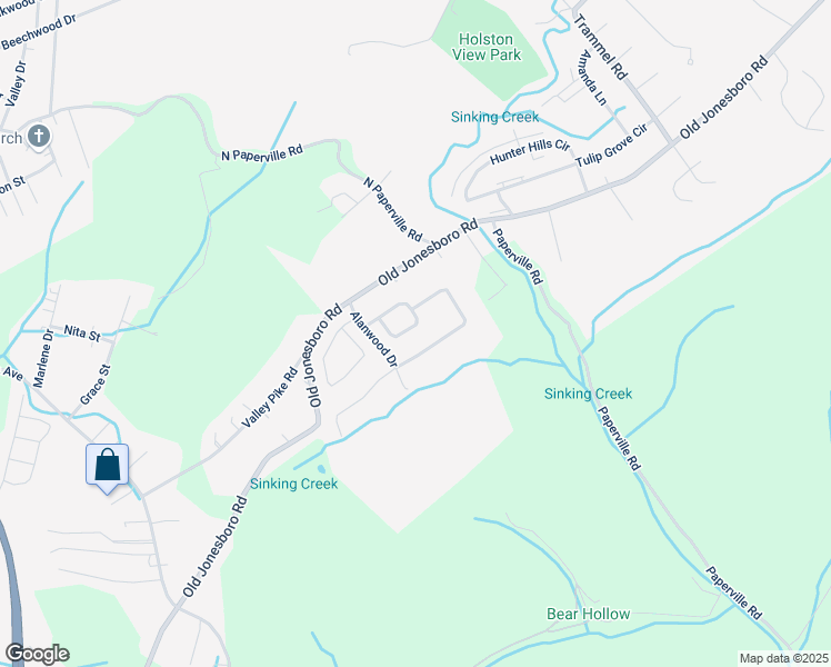 map of restaurants, bars, coffee shops, grocery stores, and more near 209 Jaybird Court in Bristol