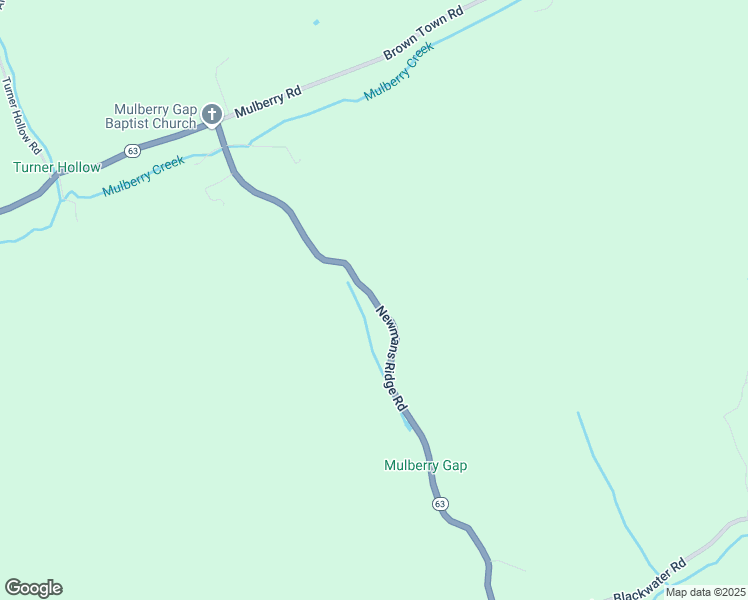 map of restaurants, bars, coffee shops, grocery stores, and more near Newmans Ridge Road in Sneedville