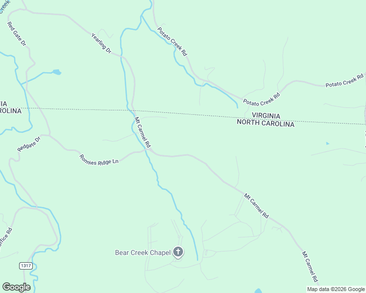 map of restaurants, bars, coffee shops, grocery stores, and more near 2352 Mount Carmel Road in Sparta