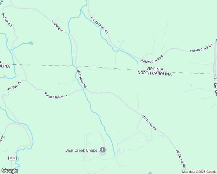 map of restaurants, bars, coffee shops, grocery stores, and more near 2352 Mount Carmel Road in Sparta