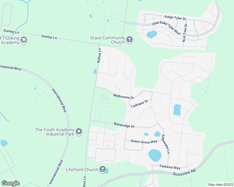 map of restaurants, bars, coffee shops, grocery stores, and more near 1604 Railton Court in Clarksville