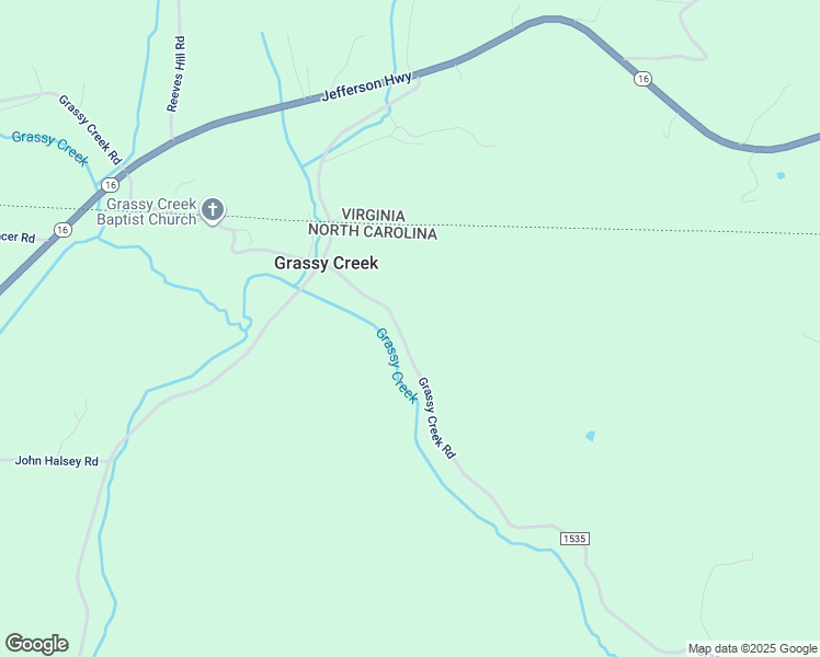 map of restaurants, bars, coffee shops, grocery stores, and more near 1015 Grassy Creek Road in Grassy Creek