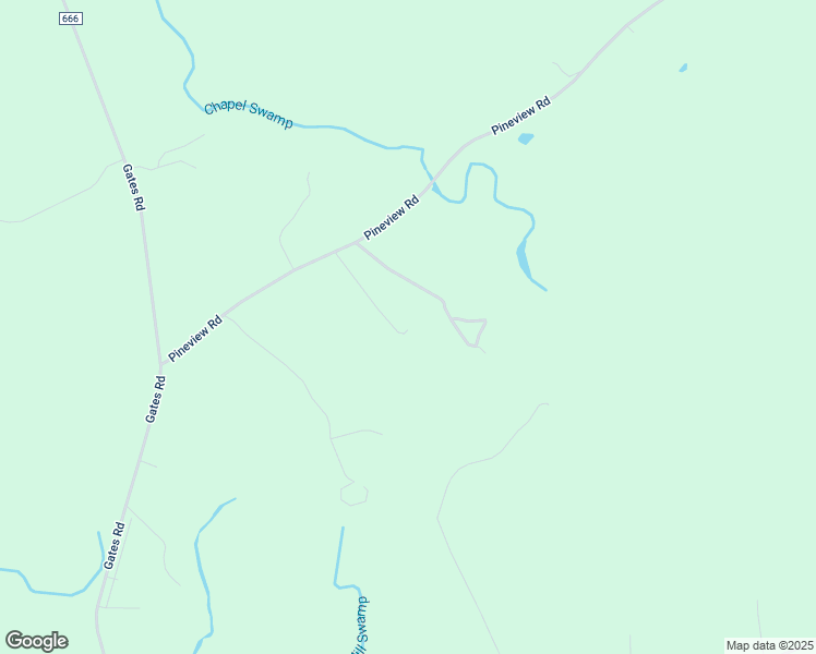 map of restaurants, bars, coffee shops, grocery stores, and more near 9509 Pineview Road in Suffolk