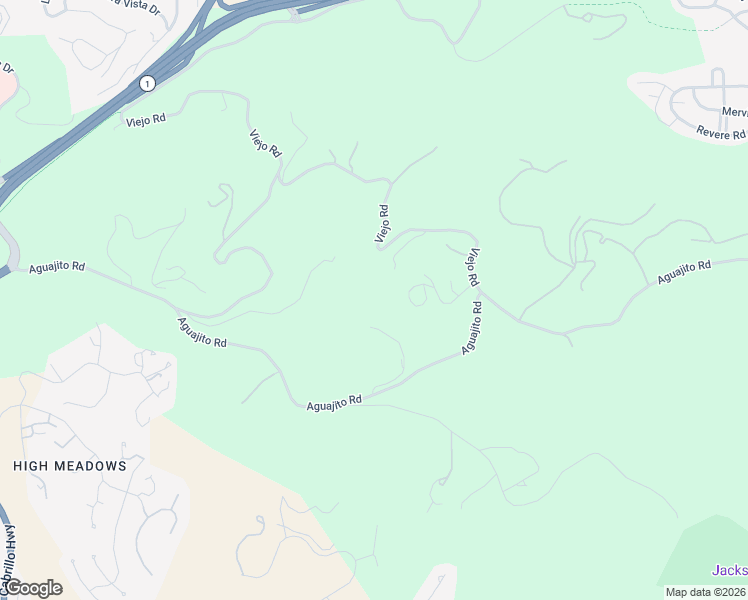 map of restaurants, bars, coffee shops, grocery stores, and more near 540 Aguajito Road in Carmel-by-the-Sea