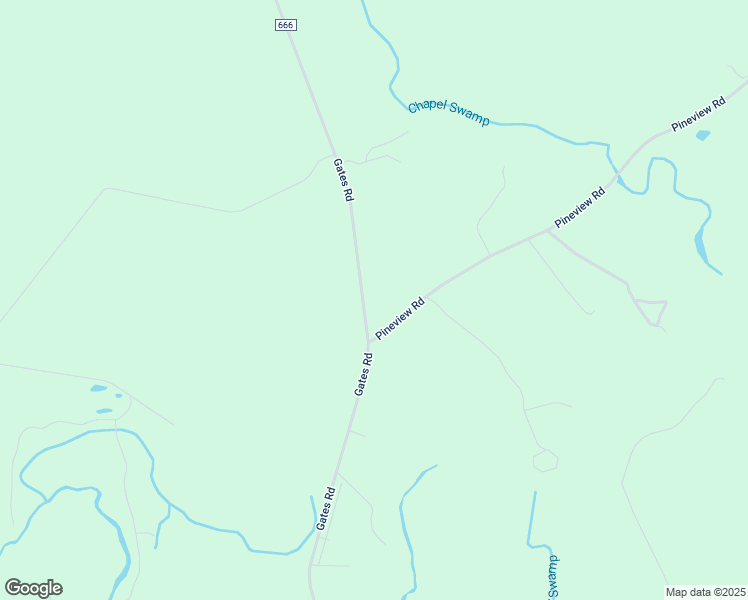 map of restaurants, bars, coffee shops, grocery stores, and more near 7224 Gates Road in Suffolk