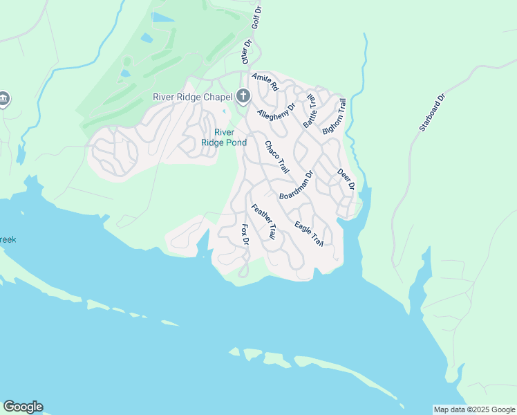 map of restaurants, bars, coffee shops, grocery stores, and more near 254 Feather Trail in Bracey