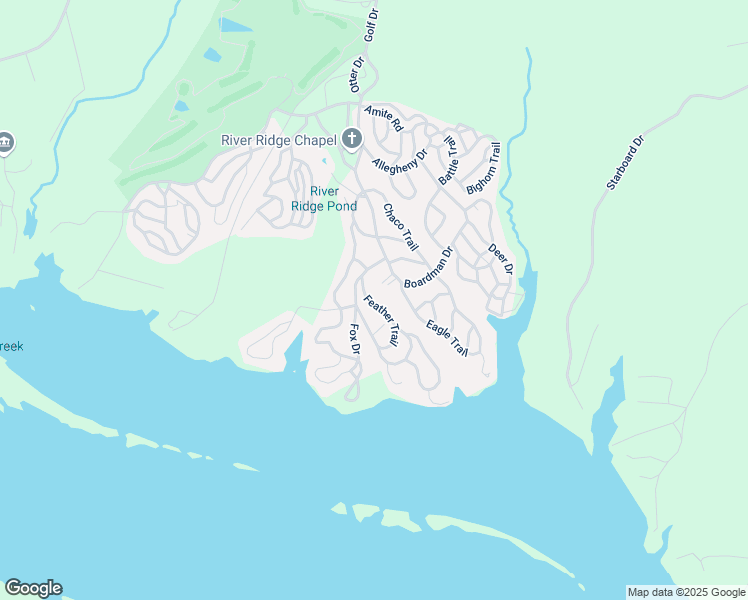 map of restaurants, bars, coffee shops, grocery stores, and more near 254 Feather Trail in Bracey