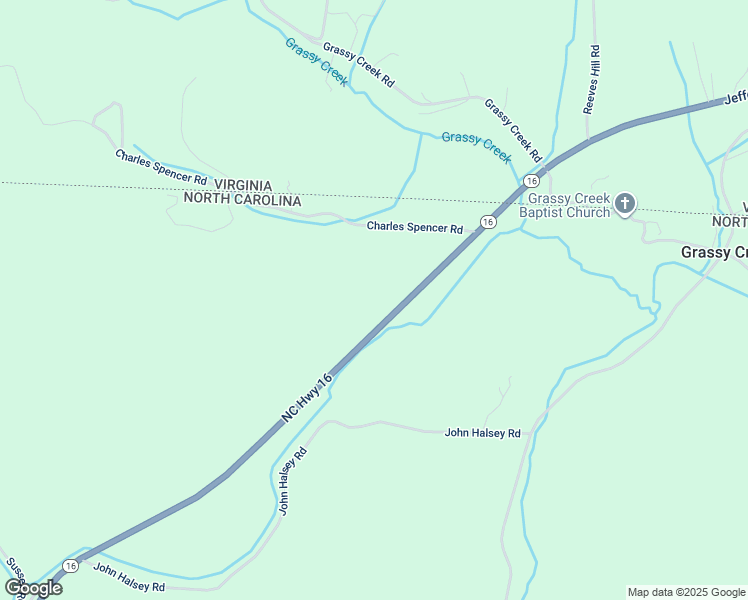 map of restaurants, bars, coffee shops, grocery stores, and more near 12901 North Carolina 16 in Grassy Creek