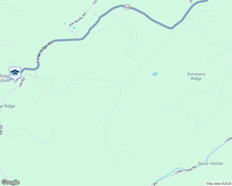 map of restaurants, bars, coffee shops, grocery stores, and more near 171 Ramsey Hollow Road in Harrogate