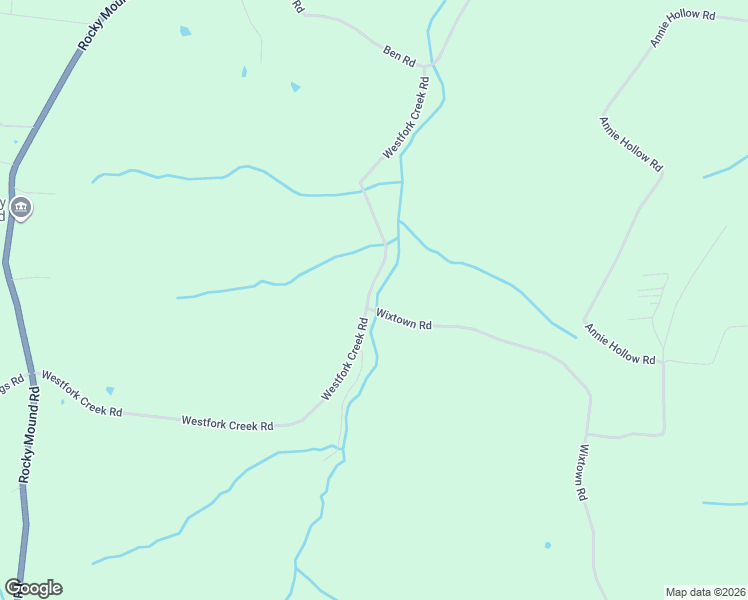 map of restaurants, bars, coffee shops, grocery stores, and more near 910 Westfork Creek Road in Westmoreland