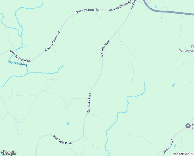 map of restaurants, bars, coffee shops, grocery stores, and more near 962 Five Forks Road in Stuart