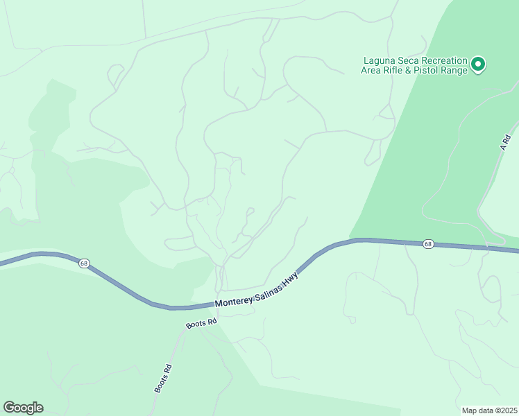 map of restaurants, bars, coffee shops, grocery stores, and more near 216 Mirasol Way in Monterey