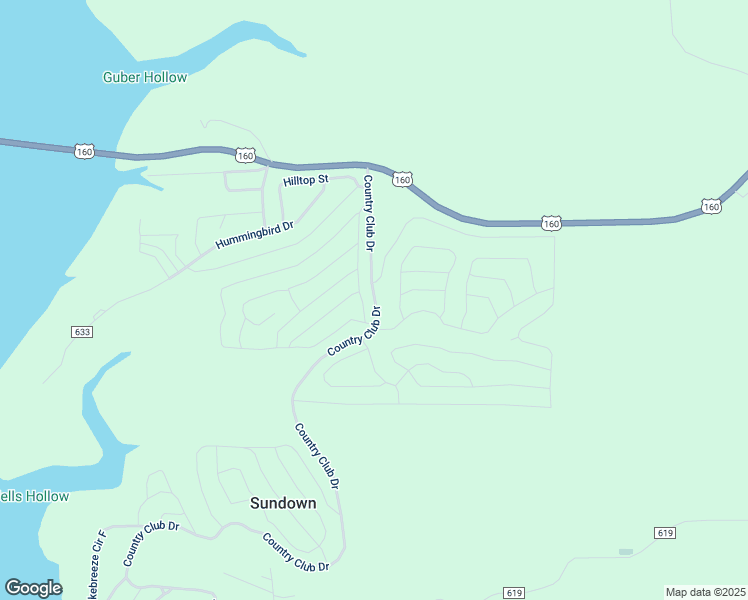 map of restaurants, bars, coffee shops, grocery stores, and more near 304 Country Club Drive in Theodosia
