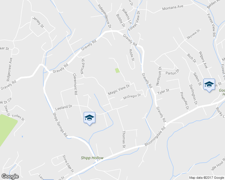 map of restaurants, bars, coffee shops, grocery stores, and more near 1516 Magic View Drive in Kingsport