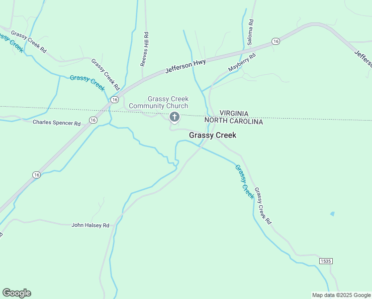 map of restaurants, bars, coffee shops, grocery stores, and more near 15381 Old Nc Highway 16 in Grassy Creek