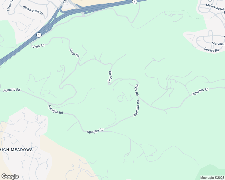 map of restaurants, bars, coffee shops, grocery stores, and more near 571 Viejo Road in Carmel-by-the-Sea