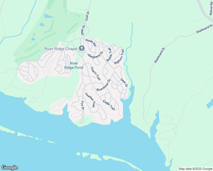 map of restaurants, bars, coffee shops, grocery stores, and more near Chaco Trail in Bracey