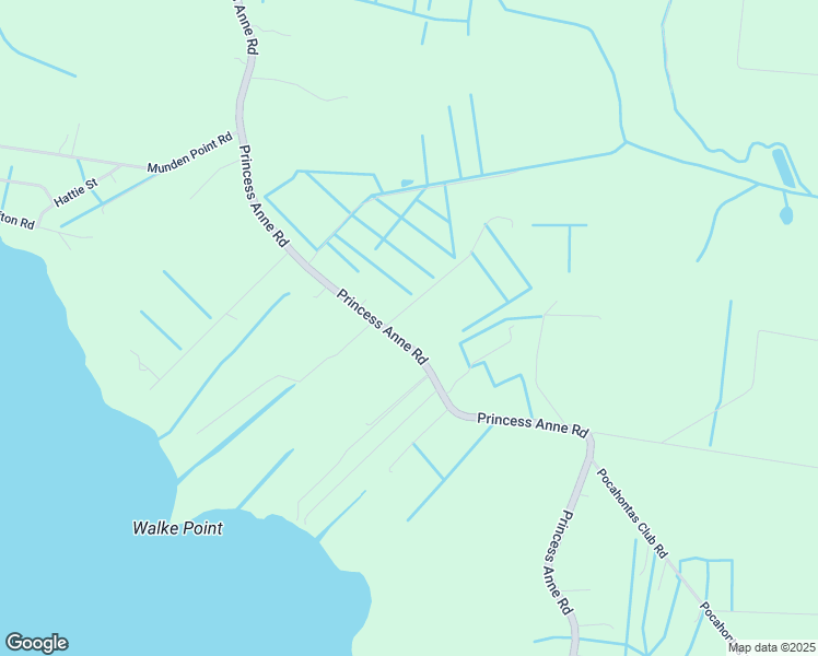 map of restaurants, bars, coffee shops, grocery stores, and more near 350 Princess Anne Road in Virginia Beach