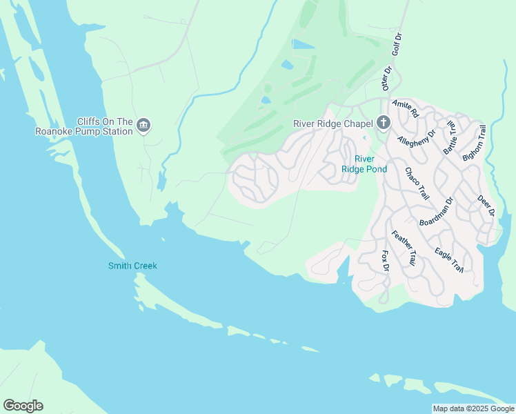 map of restaurants, bars, coffee shops, grocery stores, and more near 324 Looking Glass Trail in Bracey