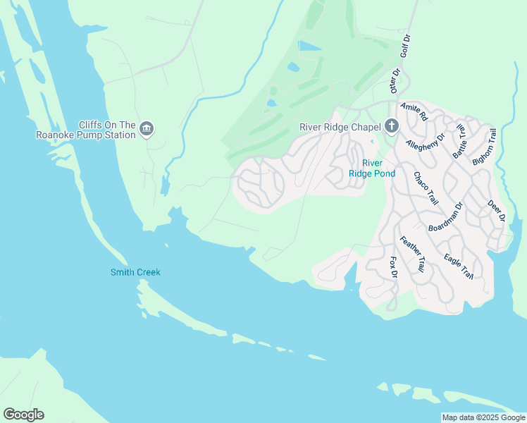 map of restaurants, bars, coffee shops, grocery stores, and more near 324 Looking Glass Trail in Bracey
